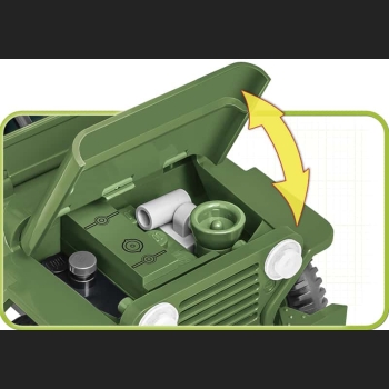 M151 A1 Mutt 91 Kl.HC WWII